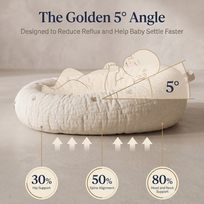 BebFly™ CozyNest Baby Lounger